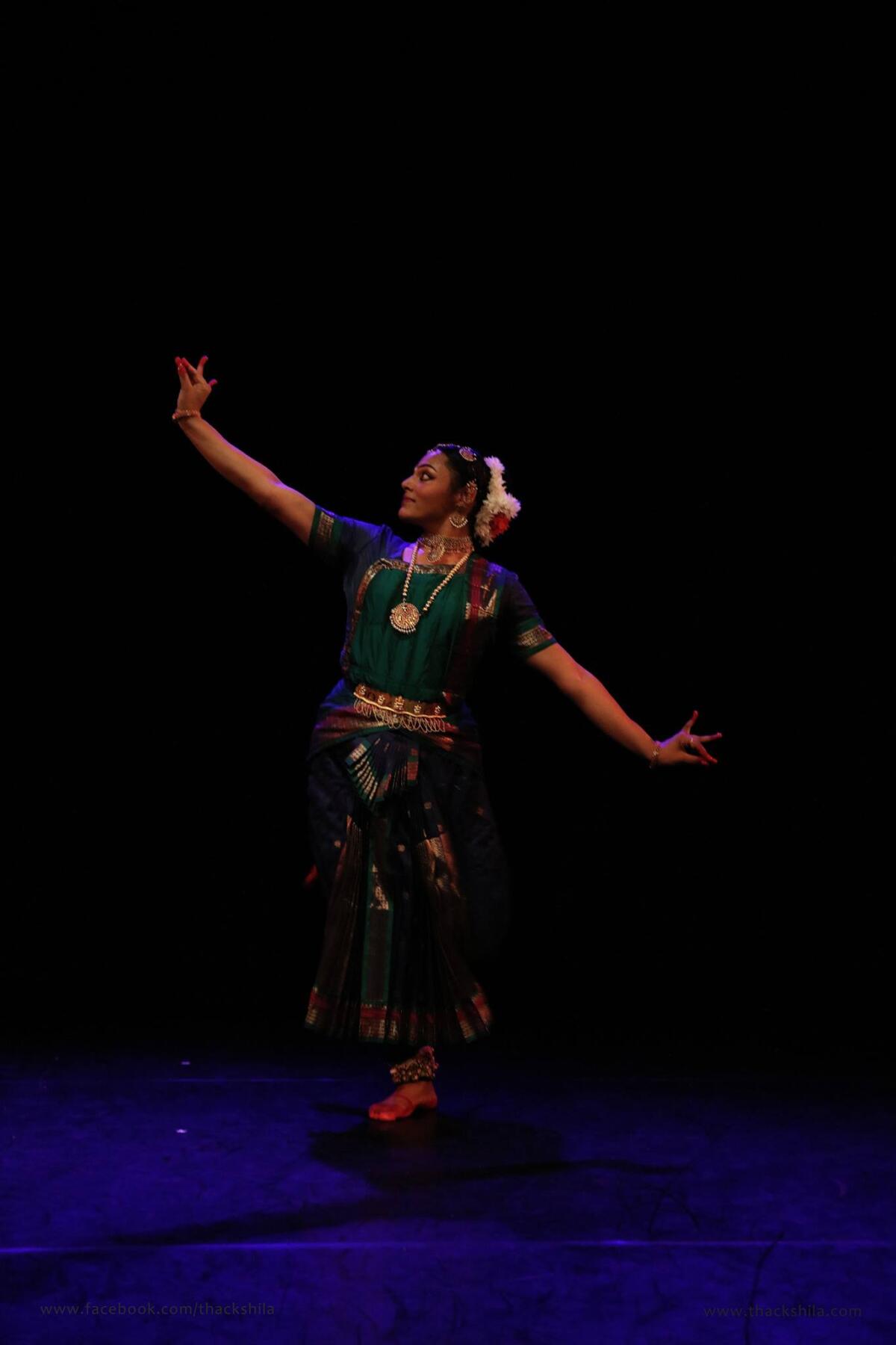 Dancer on a stage