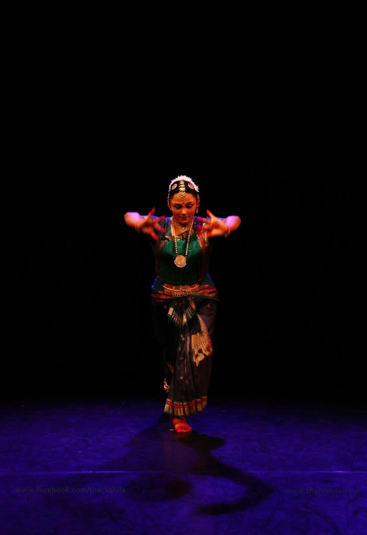 Dancer on a stage