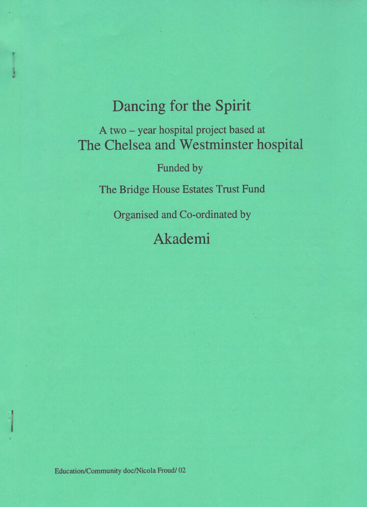 Dancing for the Spirit report cover