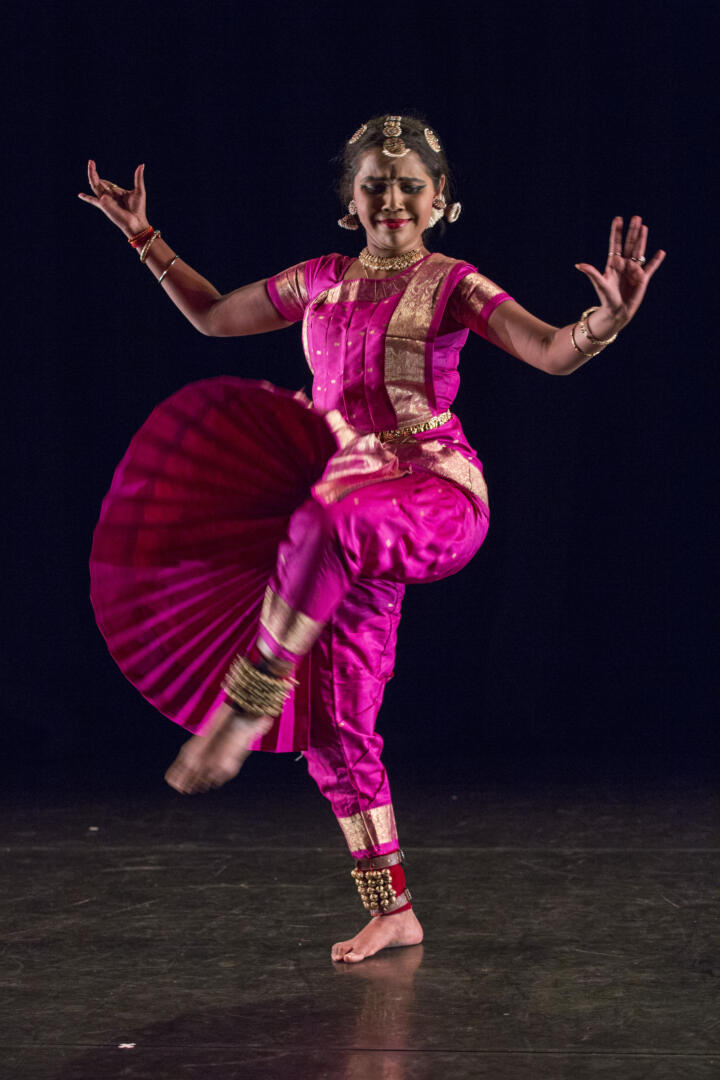 Akademi NAVODIT 2016 Santosh Nair performing Bharatanatyam