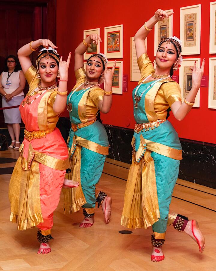 Akademi performance at Eastern Encounters Thursday lates, by Upahaar School of Dance, credit Royal Collection Trust © Her Majesty Queen Elizabeth II 2019