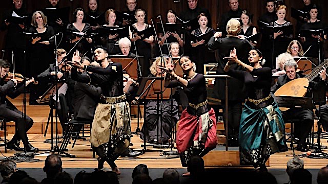 Akademi performance by Sanskriti UK at BBC Singers Concert, credit Mark Allen