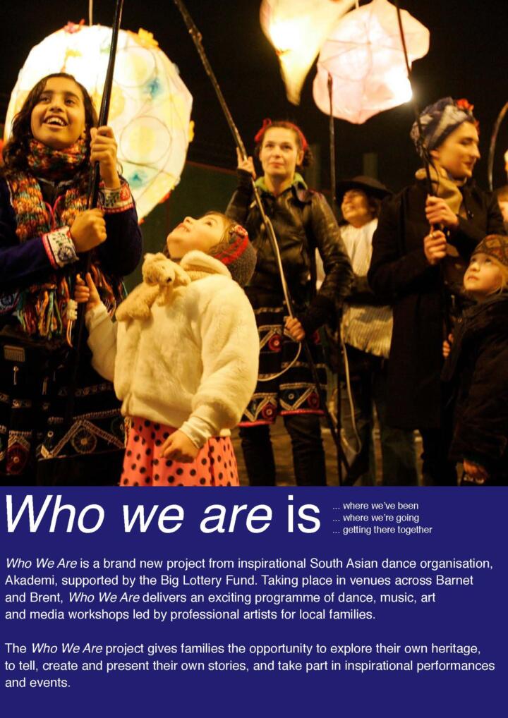 Akademi's Who We Are leaflet