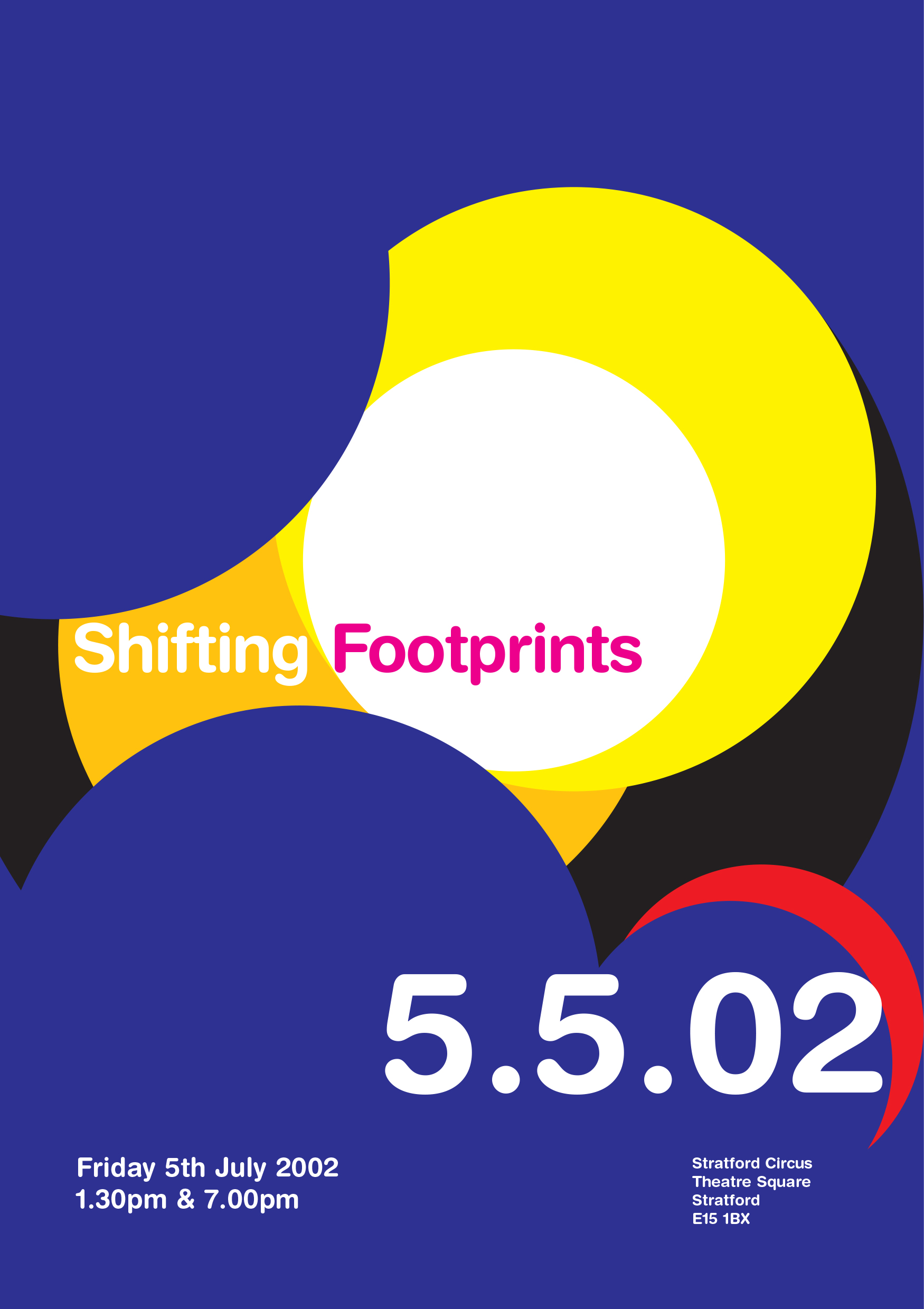 Shifting Footprints Flyer cover
