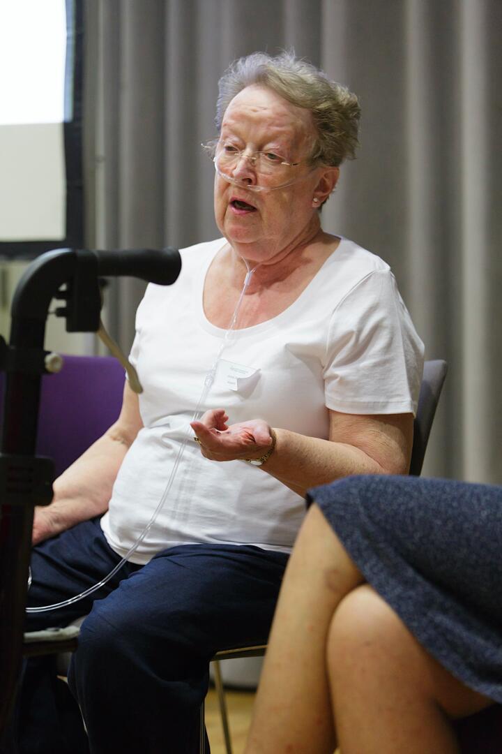 Brenda Shillito at Aesop conference 2018, Photo Tas Kyprianou - Limited usage only