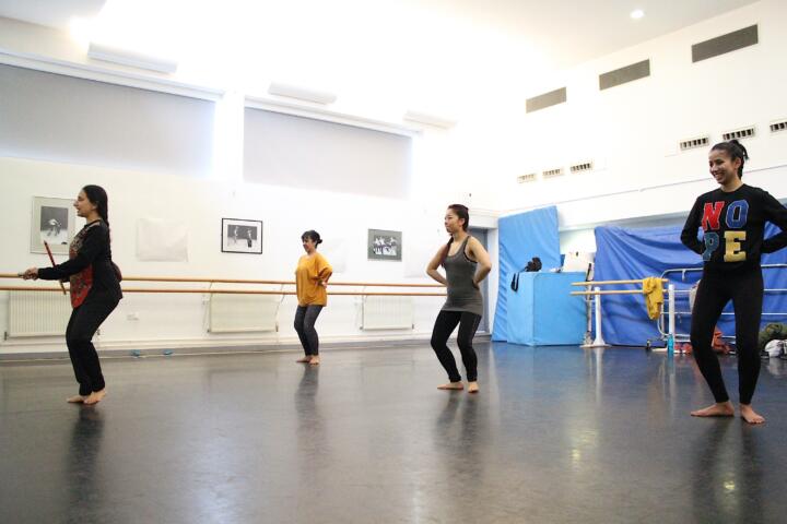 Dance Lab for Reach Out and Reveal artists, Feb 2018 3