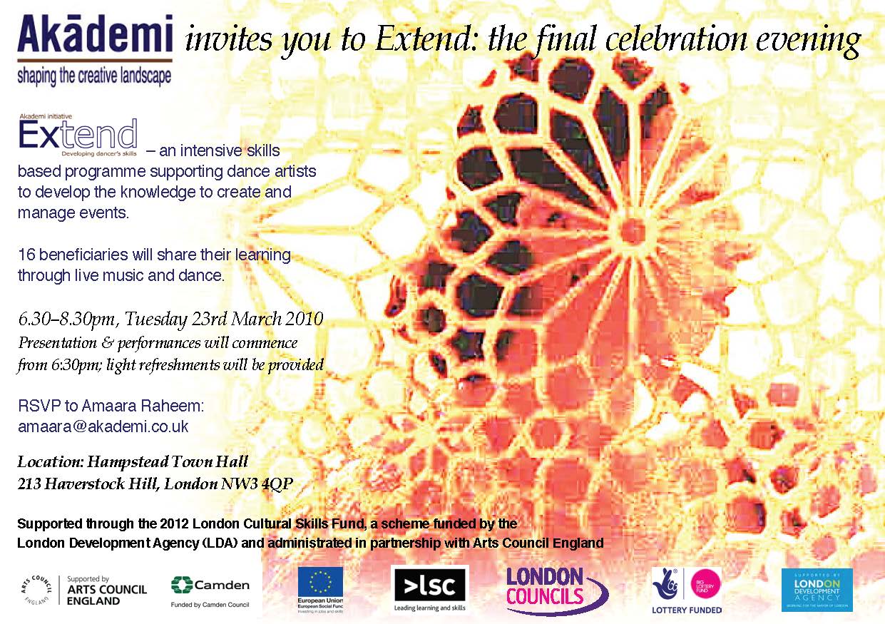 Extend Final Celebration Invite