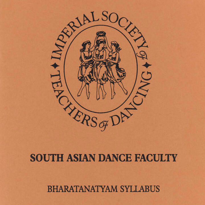 ISTD Bharatanatyam syllabus front cover 1996 to 1999