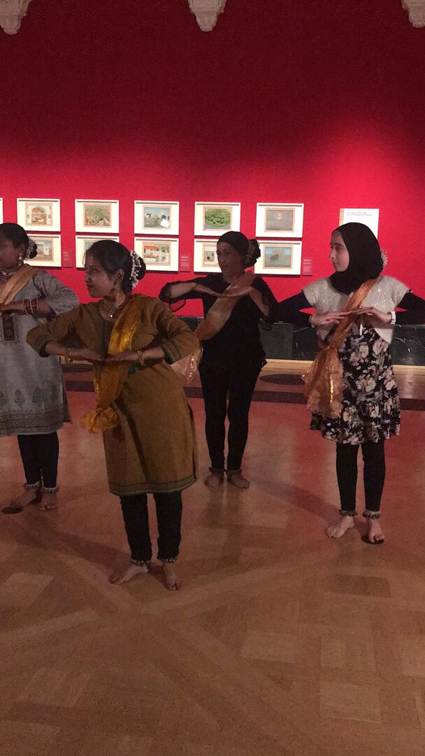 Participants from Asian Women's Resource Centre performing at Queen's Gallery - credit Antareepa Thakur