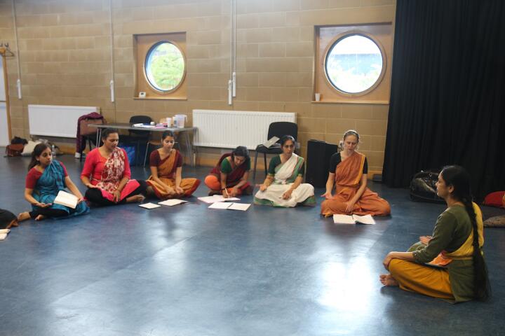 Rama Vaidyanathan's Composition to Choreography masterclass, credit Antareepa Thakur