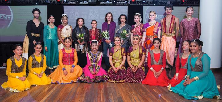 Group shot of dancers and staff