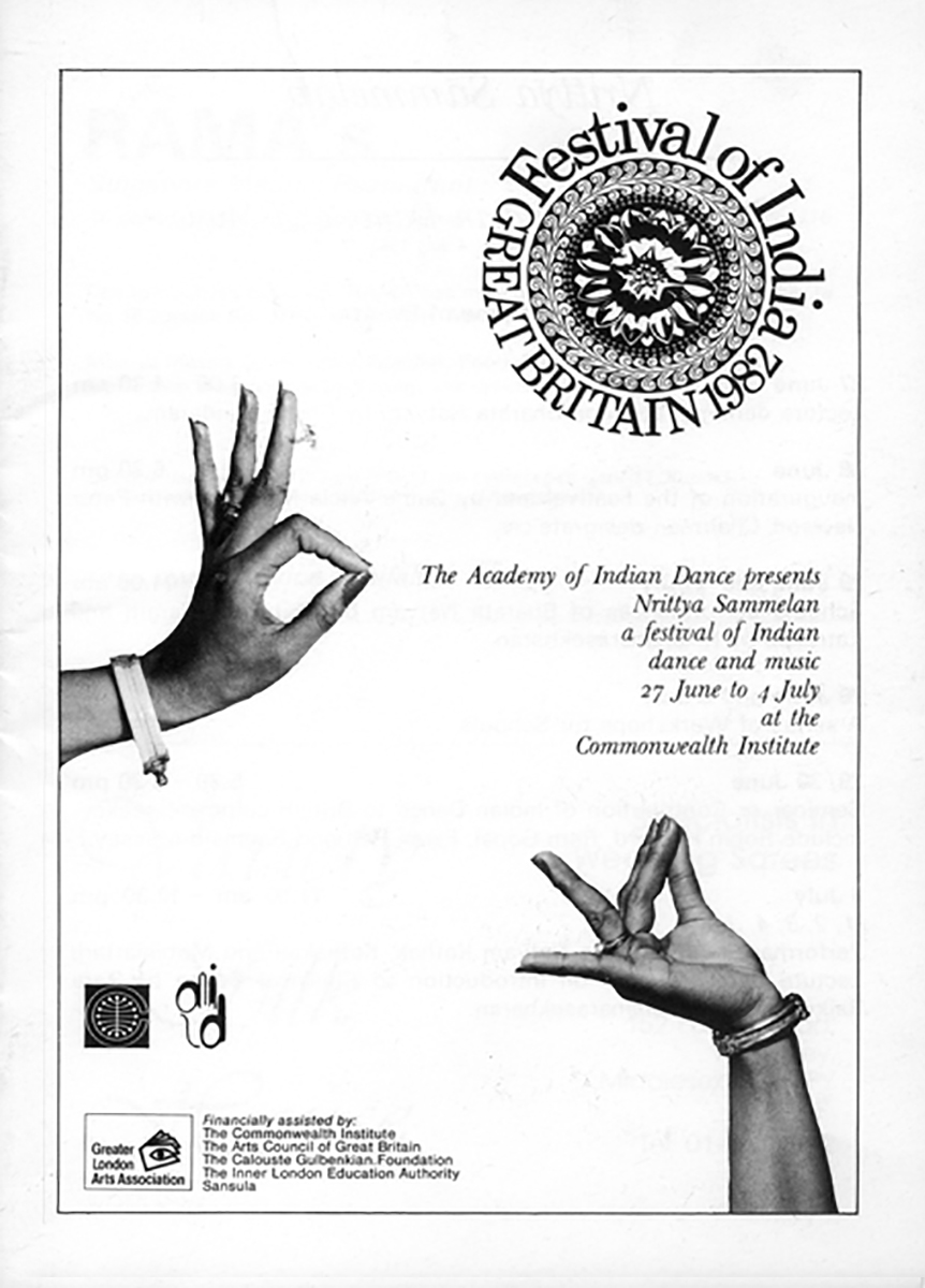 report cover: Festival of India 1982